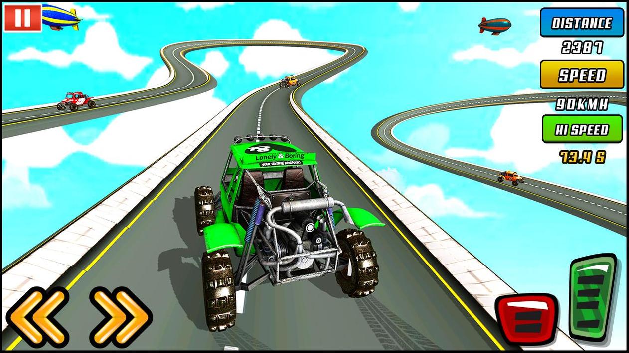 kereta game balap mobil: mobil stunt permainan untuk Android - Muat
