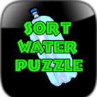sortwater puzzle bottlegame-icoon