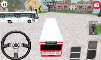 Bus Speed Driving 3D Affiche