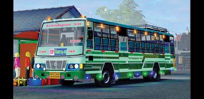 Tamilnadu TNSTC Mod Bussid الملصق