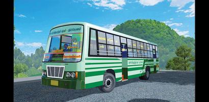 Tamilnadu TNSTC Mod Bussid تصوير الشاشة 1