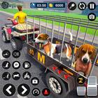 ATV Bike Dog Transporter cart-icoon