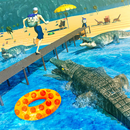 Sauvage Crocodile Chasse Simulateur APK