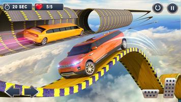 Extreme Limousine Car Stunts GT Driving Simulator 포스터