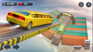 Extreme Limousine Car Stunts GT Driving Simulator स्क्रीनशॉट 1