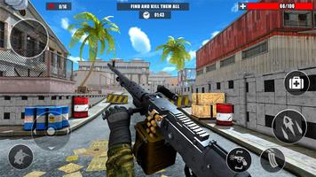 Guns Warfare: schiet spellen-poster