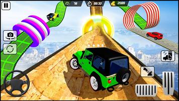 Ramp Jeep Stunts Racing ảnh chụp màn hình 2