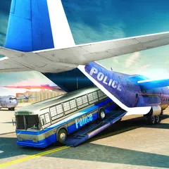 Polizei Flugzeug Transporter Fahrzeug XAPK Herunterladen
