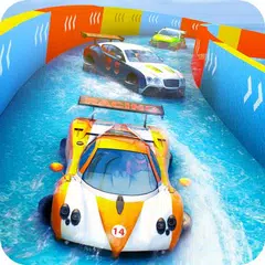 download acqua Diapositiva Auto stunts corridore APK