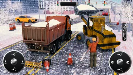 雪 送風機 卡車 挖掘機 APK 下載