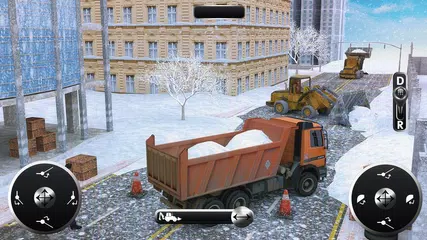 雪 送風機 卡車 挖掘機 APK 下載