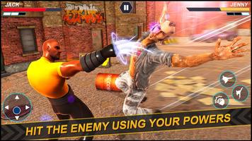 pejuang jalanan VS gangster : game pertempuran poster