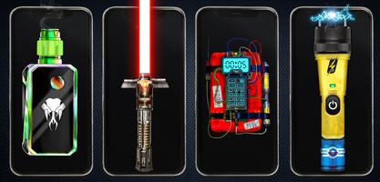 Lightsaber, Taser & Gun Sounds syot layar 1