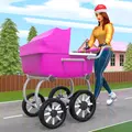 Virtual Happy Family Mother Game