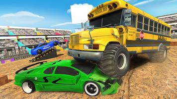 Derby Bus Destruction: Demolition Derby Games 2021 Screenshot 1