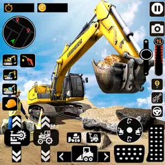 Heavy Excavator Rock Mining 23 XAPK download