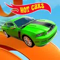 Mega Ramp Hot Car Stunts Race Off: Car Games