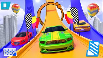 Hot Car Stunts 3D Car Games تصوير الشاشة 1