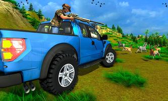 Animal Hunters - Jeep Driving پوسٹر