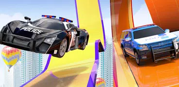 Car Stunt Games: Cop Car Games