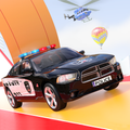 Mega Ramp Police Car Simulator: Ramp Car Stunts 3D