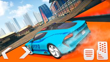 Car Stunt Games: Cop Car Games Ekran Görüntüsü 1