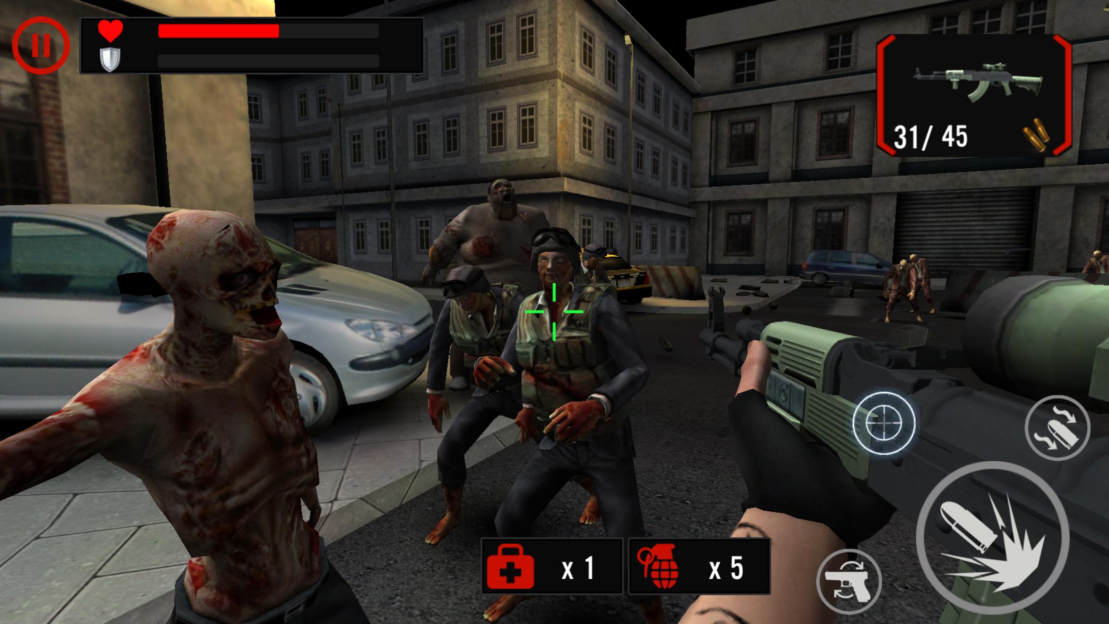 Zombie Crushers: FPS ZOMBIE SURVIVAL capture d'écran 14.