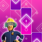 Fireman Sam Piano Tiles icône