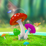 Jardin champignons 3D