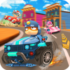 Kart Racing Go - Drift kart buggy rush racing game أيقونة