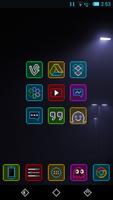 Neon Pixelz - Icon Pack capture d'écran 1