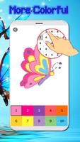 Butterfly Color By Number-Coloring PixelArt capture d'écran 3