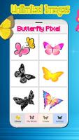 Butterfly Color By Number-Coloring PixelArt capture d'écran 1