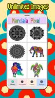 Mandala Pixel Color by number screenshot 1