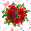Flower Colored by number pixel
