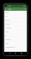 Past Papers UG capture d'écran 1