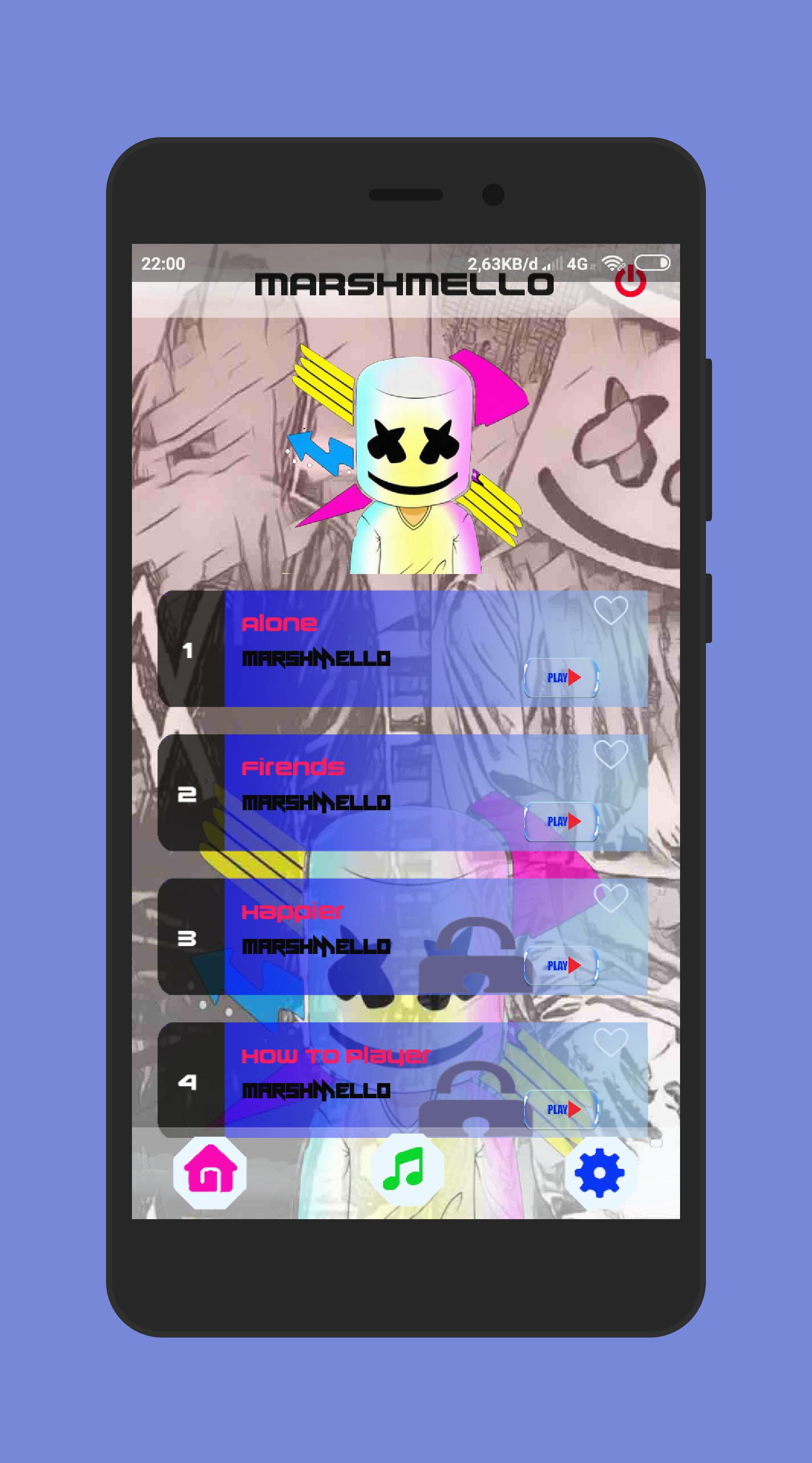 Marshmello Happier Dj Piano Tiles 2019 For Android Apk - roblox songs happier