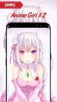 Anime Girl Wallpaper Ekran Görüntüsü 1