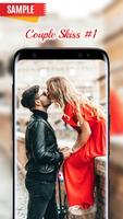 Couple Kiss Wallpaper الملصق