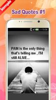 Sad Quotes Cartaz