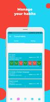 Habit tracker Habit Manager اسکرین شاٹ 2