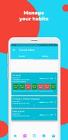 Habit Manager captura de pantalla 2