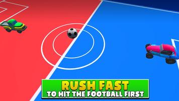 hyper Eilen Ball : Karikatur Auto Fußball Screenshot 2