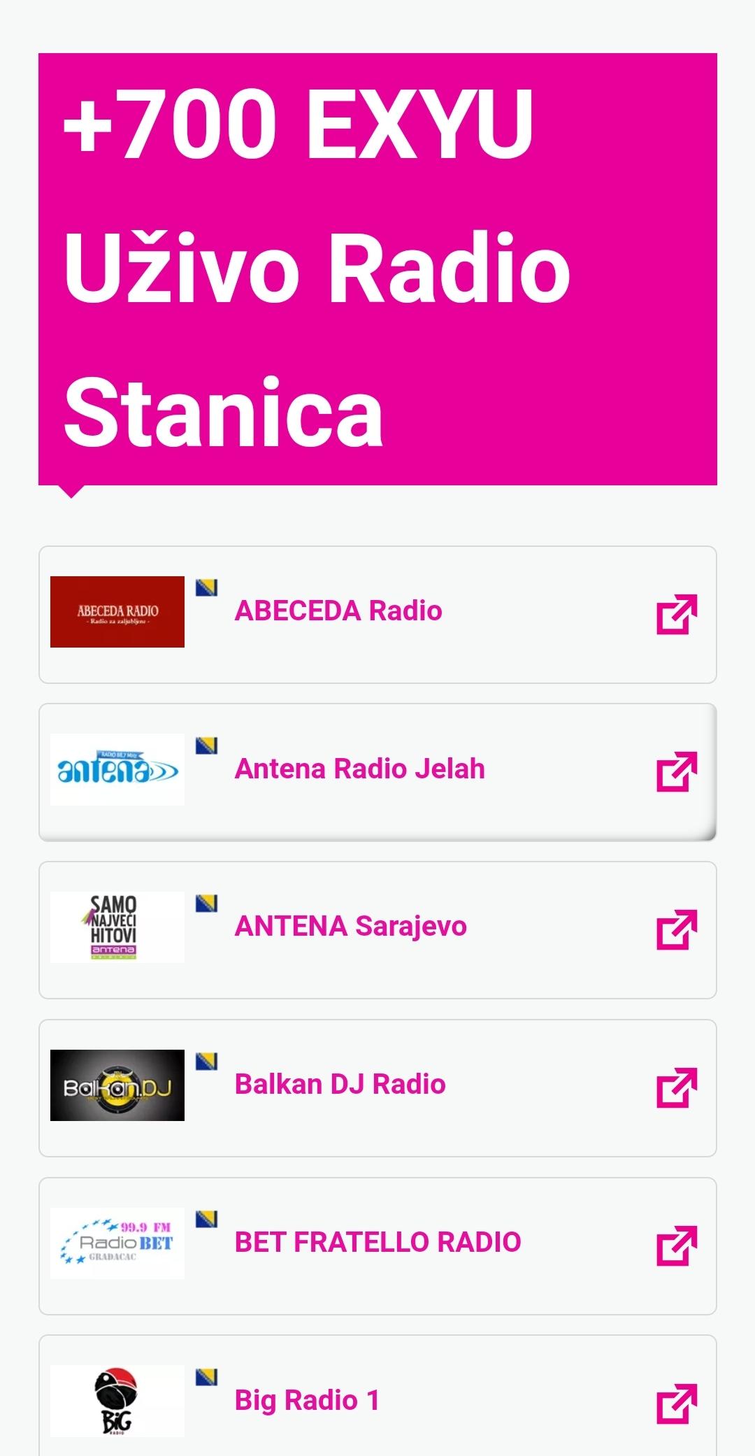 RADIOSTANICA.BA - Radio stanice BiH uživo online! pour Android -  Téléchargez l'APK