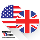 UK vs USA English Pronunciatio simgesi