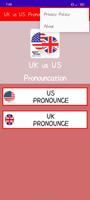UK vs USA English Pronunciatio capture d'écran 3