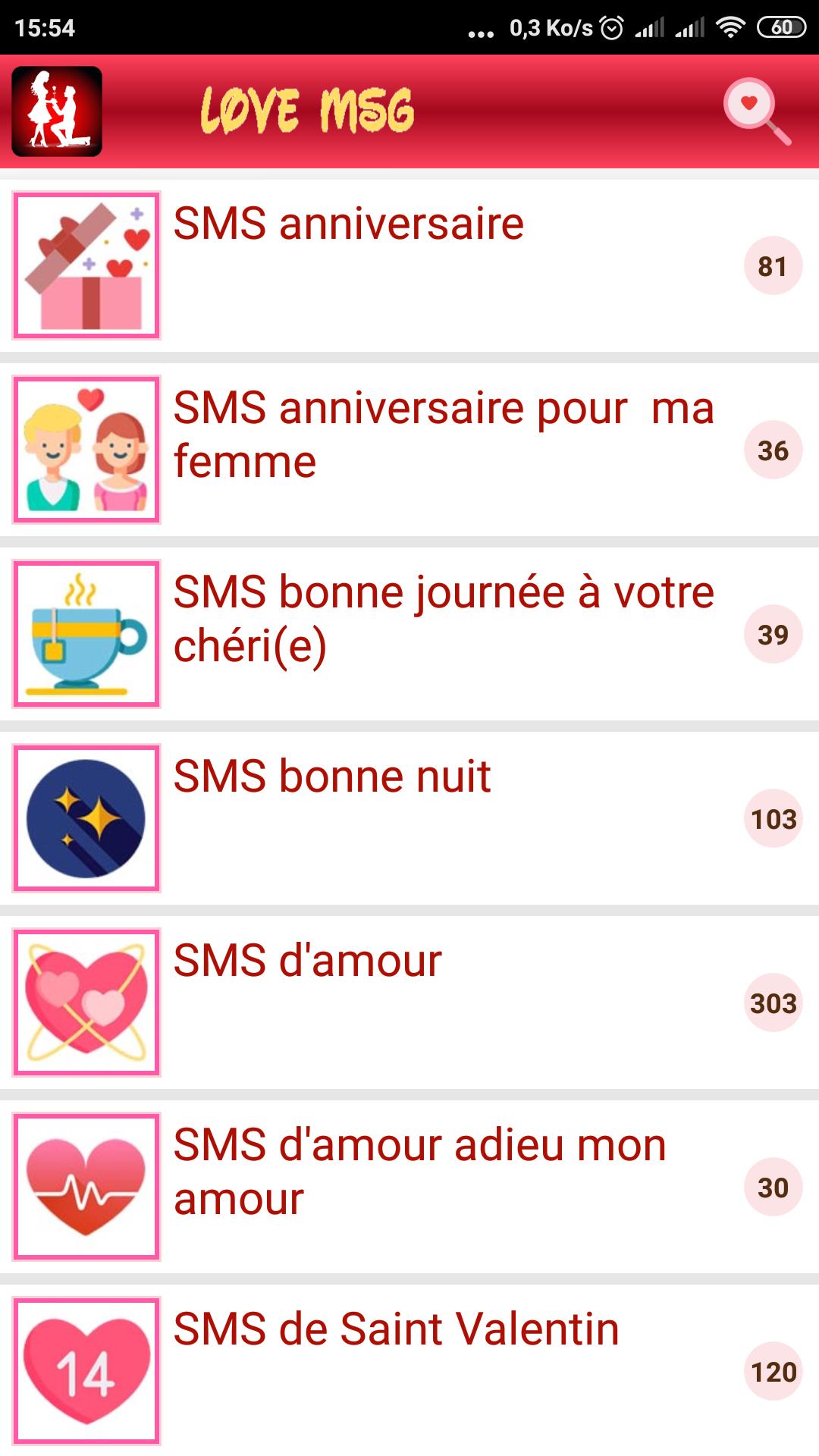 Téléchargement gratuit Images Romantique Messages D Amour Sms D Amour For Android Apk Download dernière salutations