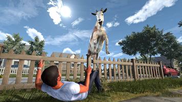 Goat Sim Crazy City Simulator poster
