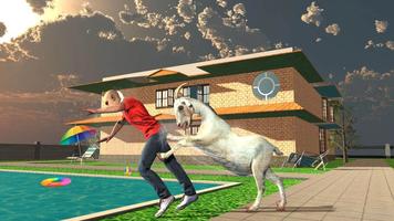 Goat Sim Crazy City Simulator screenshot 1