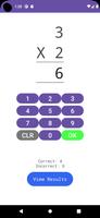 Multiplication Facts Practice الملصق